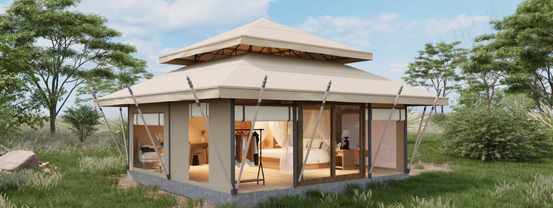 孟津县户外野奢帐篷